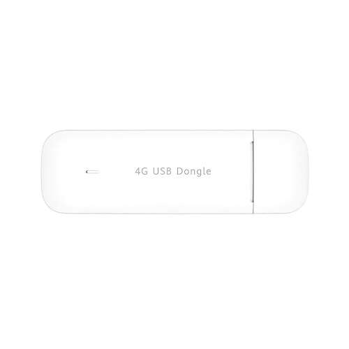 Huawei E3372-325 4G USB dongle, front view with 4G USB dongle text