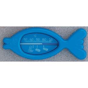 Baba Fürdővíz Hőmérő - Kék Halacska - 150x58mm