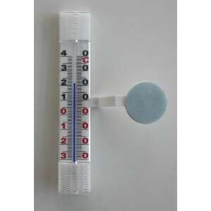 Kültéri Hőmérő - Ablak - Műanyag - 130x25mm