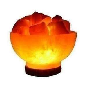 Himalája Só Kristály Lámpa - Tűz Tál - Ø6 cm