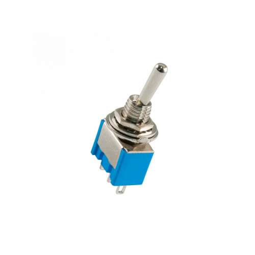 Home ST 303 toggle switch, 1 circuit - 3 positions, 250 V, 3 A, blue