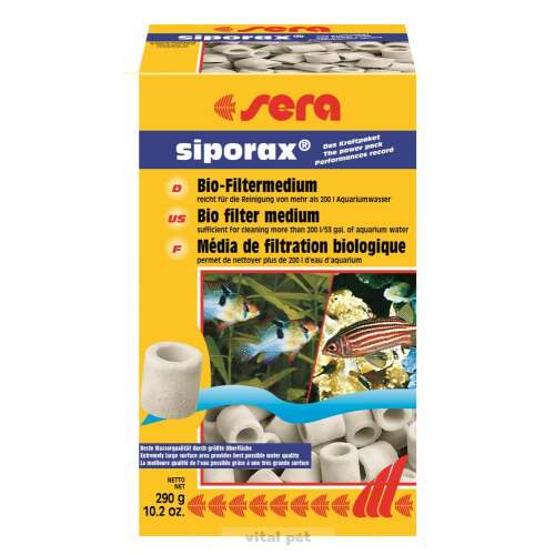 SERA Siporax Biofilter Közeg - 290 gramm