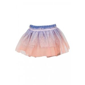 Desigual Cabrils Tüll Szoknya - Lány - 7-8 év - Kék/Baracksárga 129732602 - Desigual