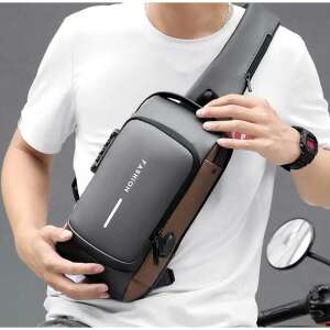 Win Emerald férfi féloldalas válltáska fekete aa-002538