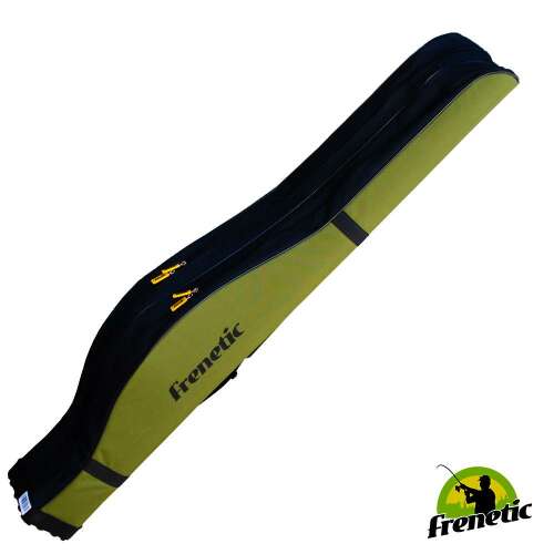 FRENETIC kétrészes merev bottáska, zöld fekete betétekkel