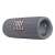 JBL Flip 6 portable Bluetooth speaker in grey, angled view