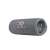 JBL Flip 6 portable Bluetooth speaker, gray, angled view