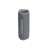 JBL Flip 6 portable Bluetooth speaker, gray, side view