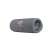 JBL Flip 6 portable Bluetooth speaker, gray, angled view