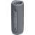 JBL Flip 6 portable Bluetooth speaker, gray, side view