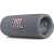 JBL Flip 6 portable Bluetooth speaker in grey, angled view