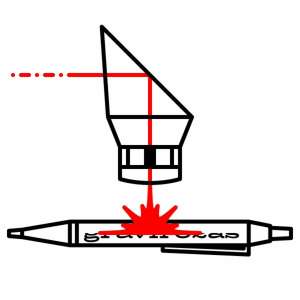 Lézergravírozás - Toll, Kulcstartó - 6-20 db