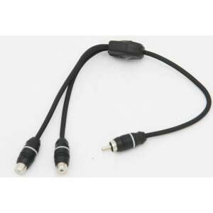FIRST Connection FSF 030 Y RCA kábel, 0,3 méteres, 2 aljzat és 1 dugó - RCA kábel