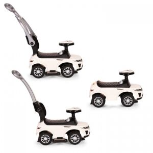Range Rover 614W White Ride-On Car Multiple Views - Baby Walker