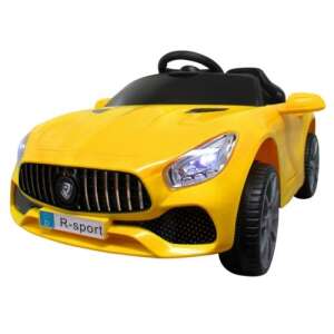 Yellow electric ride-on car for kids, B3 699 R-Sport model, with remote control - R-Sport