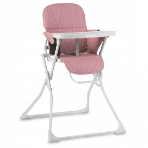 Ricokids Nuco Rózsaszín Etetőszék Szögletes Nézet - Ricokids