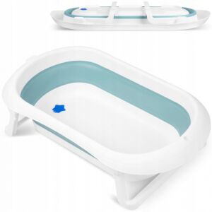 Ricokids Foldable Baby Bathtub - 50x90cm, portable and space-saving - Ricokids Baby Bathtub, Bath Stand