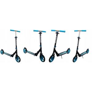 Collage of R-Sport H4 Blue Folding Scooter - R-Sport