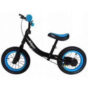 R-Sport R3 balance bike for 3-5 year olds, black frame with blue accents - R-Sport