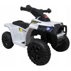J8 R-Sport White Electric Ride-On ATV for Kids - 6V - R-Sport