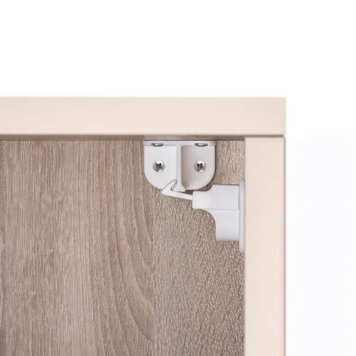 Installed Reer magnetic lock on cabinet door