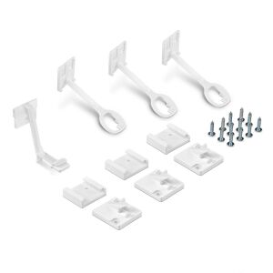 Reer cabinet and drawer locks, 3-pack with mounting screws - Baby Safety Lock