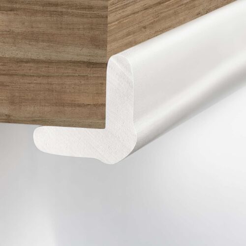 Reer fehér habszivacs élvédő felszerelve a bútor élére