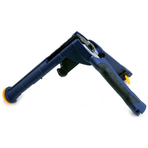 Rapid VR16 fencing stapler, angled view on white background