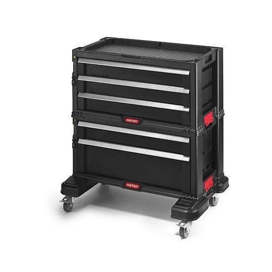 KETER Tool Cabinet with 5 Drawers 562x289x502 mm