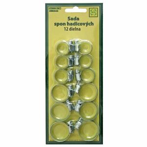 Strend Pro 12-piece Hose Clamp Set 131699375 - Water, Gas & Heating Installation