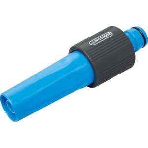 Aquacraft 2-way hose nozzle, 1 inch connector, adjustable spray pattern - Connector and Accessory