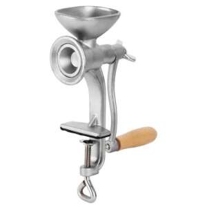 Moară de mac Magic Home, manuală, din metal, cu mâner din lemn, pentru măcinarea macului, semințelor de susan, semințelor de muștar, semințelor de coriandru - Râșnițe de mac