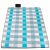 Springos Picnic Blanket, Blue Checkered, 200x240 cm 116946384