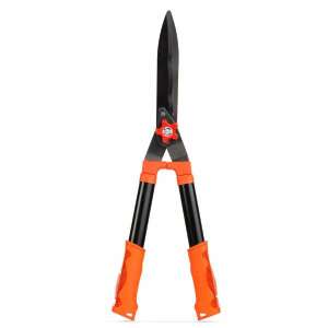 Mercaton Garden Shears for Hedge Trimmer, Rubberized Handle, Impact-Resistant, Steel Blade, 520 x 230 x 40 mm, Orange with Black 105371710 - Hedge trimmer