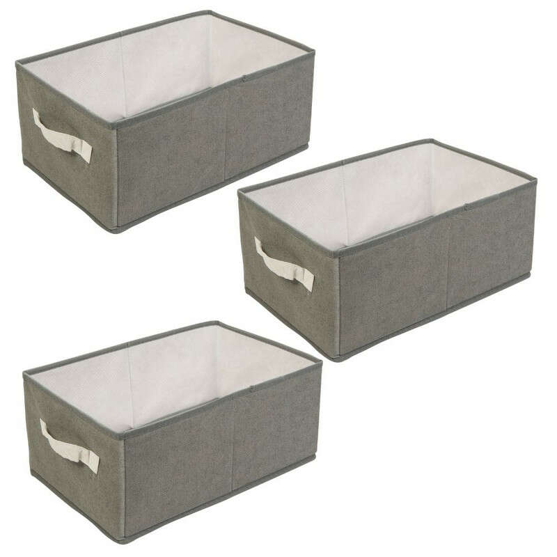 3-piece set, Mercaton collapsible box with rigid sides, max. 4 kg, 39 x 24 x 17 cm
