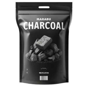 Marabu Charcoal 4kg bag, long burning charcoal for grilling and smoking - Garden Grill, BBQ Accessory