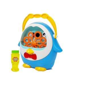 LeanToys Pingvin Szappanbuborék Gép - 3+ éves kortól