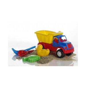 Costinesti sand toy set with truck, shovel, rake, and molds - Sandbox Toy