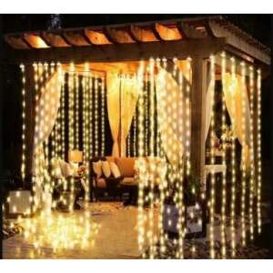 Okos Karácsonyi LED Fényfüggöny - 210 LED, 3x2m 105345944 - Fényfüzér