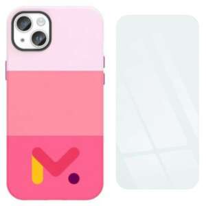 Mercaton iPhone 14 Pro Védőtok és Fólia - Rózsaszín