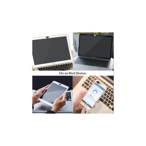 Webkamera takaró laptophoz, táblagéphez és okostelefonhoz, adatvédelmi csúszka, a legtöbb eszközhöz illeszkedik