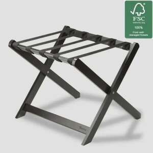 Sienna bőröndtartó, fekete, 62x60x53cm, 4,6kg (4488)