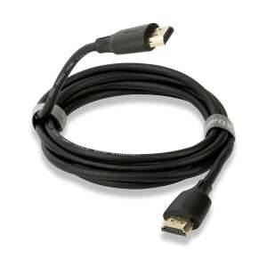 QED Connect HDMI kábel, 2.0 verzió, 4K 18 Gbps, fekete, nagy sebességű, ethernettel - HDMI kábel