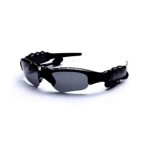 Fekete napszemüveg beépített Bluetooth-os headsettel - Férfi napszemüveg