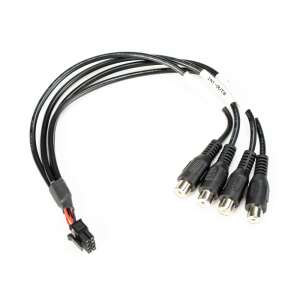 Mosconi adapter kábel PICO 8|12 DSP és PICO 4-hez, 4 csatornás mosExt4RCA - RCA kábel
