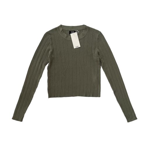 Cropp khaki hosszú ujjú női pulóver