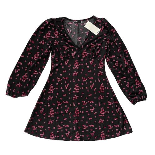 Cropp Virágos Női Ruha - A-vonalú - Hosszú Ujj - S 152669234 - Nőknek