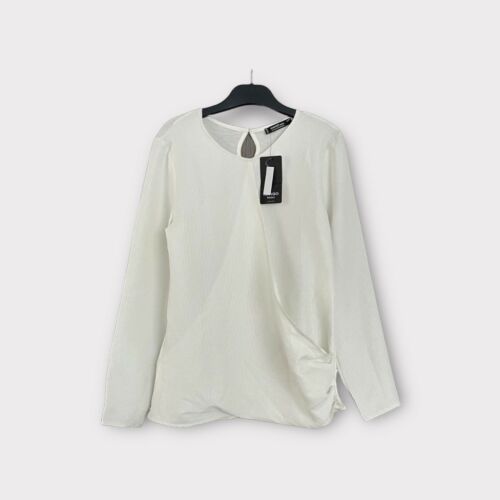 Mango Női Átlapolt Blúz - Hosszú Ujjú - XS 152669461 - Mango