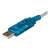 StarTech.com ICUSB232SM3 USB-sorozat átalakító kábel, USB csatlakozó közeli képe