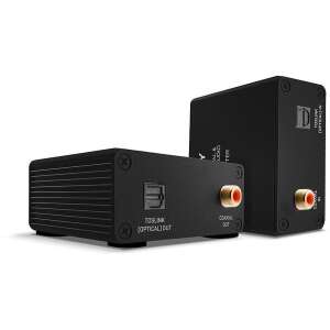 Lindy 70456 audió/videó jeltovábbító AV adó- és vevőegység, fekete - Audio-video kapcsoló